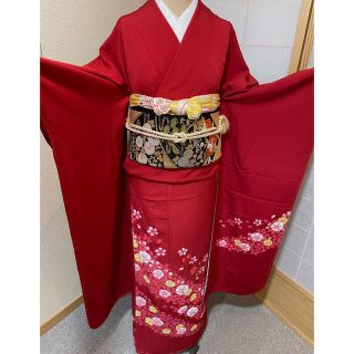 振袖 振袖◇正絹◇裄65袖丈103肩丈156