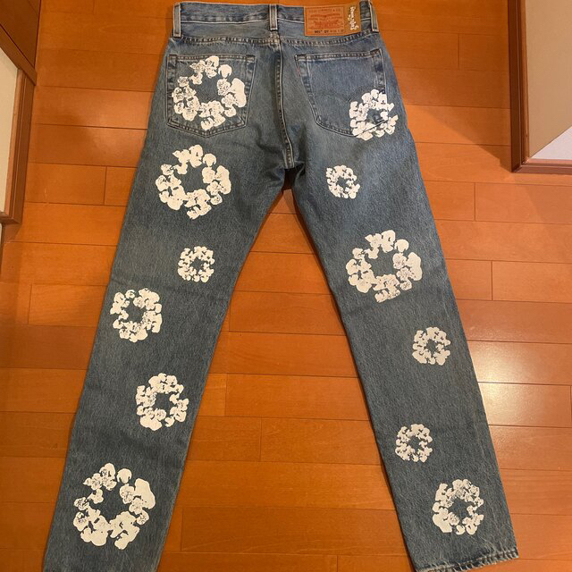 DT501 denim tears levis jean light wash