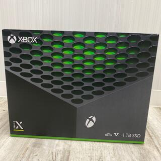マイクロソフト(Microsoft)のXBOX シリーズ X 1TB 新品未開封品 ブラック(家庭用ゲーム機本体)