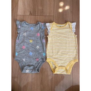 ベビーギャップ(babyGAP)のロンパース 70size 2枚セット(ロンパース)