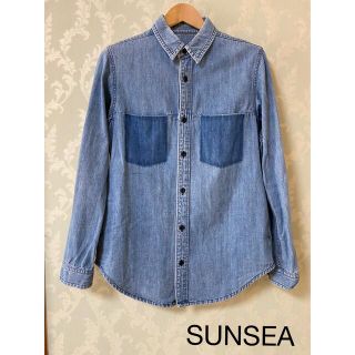 サンシー(SUNSEA)の良品　SUNSEA デニムシャツ　3(シャツ)