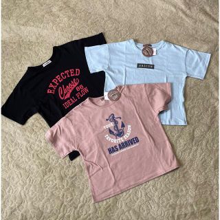 【新品未使用】しまむら　Tシャツ3枚セット　130サイズ(Tシャツ/カットソー)