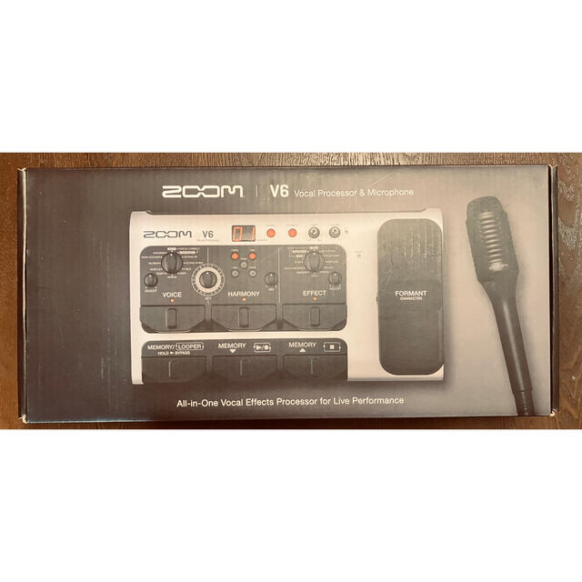 Zoom(ズーム)のZOOM V6 楽器のレコーディング/PA機器(エフェクター)の商品写真