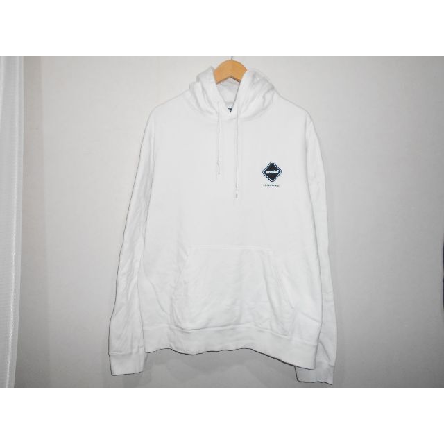563052● FCRB HOOD LOGO PULL OVER SWEAT