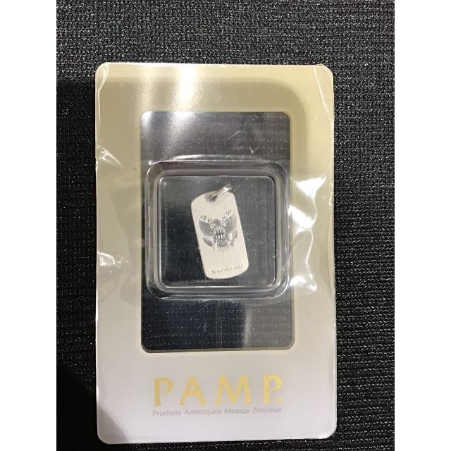 美術品/アンティーク新品未開封　PAMP　インゴット　3g　トップ