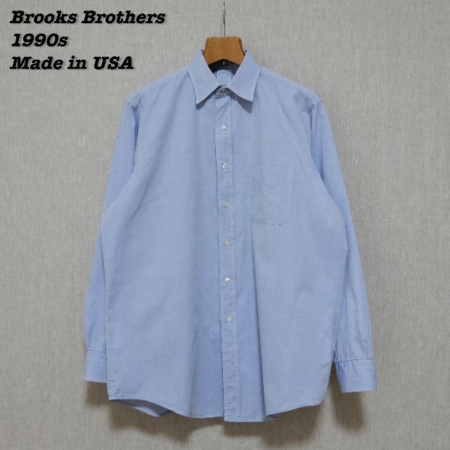 美品 Brooks Brothers 首周り16 オックスフォード