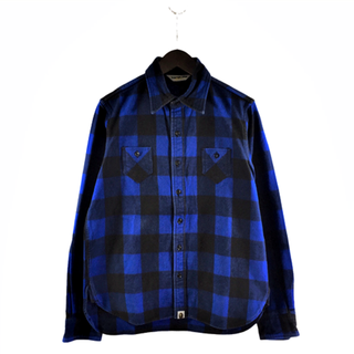 アベイシングエイプ(A BATHING APE)のA BATHING APE BUFFALO CHECK L/S SHIRT(シャツ)