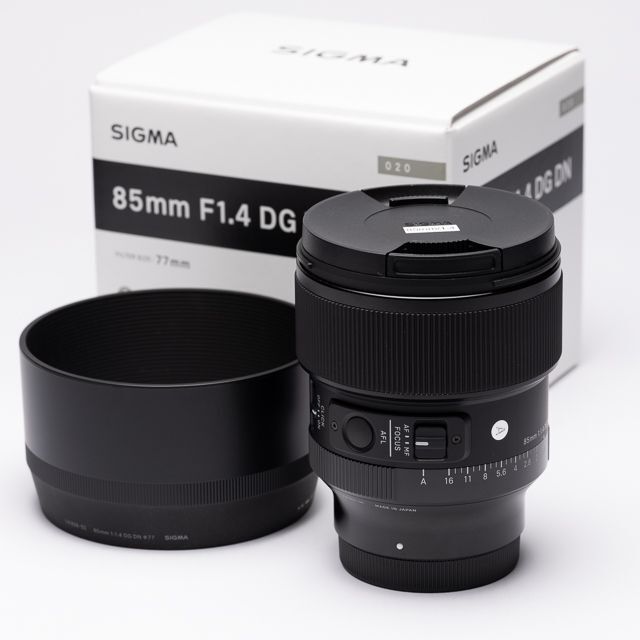 【美品】SIGMA シグマ 85mm F1.4 DG DN SONY Eマウントスマホ/家電/カメラ