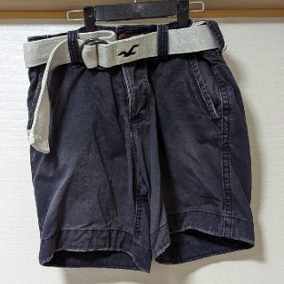 ホリスター(Hollister)のHOLLISTER　ホリスター　ショートパンツ　ネイビー(ショートパンツ)