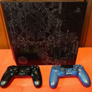 プレイステーション4(PlayStation4)のPS4 Pro キングダム ハーツ 同梱 + コントローラー(MB)(家庭用ゲーム機本体)