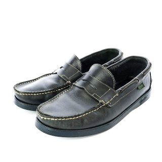 パラブーツ(Paraboot)のパラブーツ ビームス別注 ローファー デッキシューズ 6 25.5cm 黒(スリッポン/モカシン)