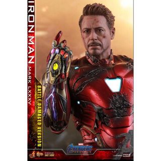 マーベル(MARVEL)の新品　ホットトイズ　アイアンマンマーク85 ダメージ版　ボーナスアクセサリー付き(アメコミ)