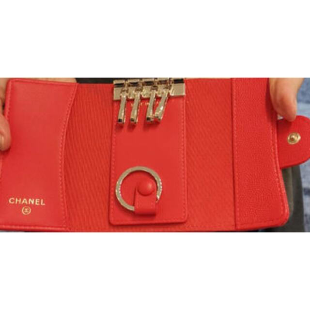 CHANEL(シャネル)の✨新品✨CHANELキーホルダー付き♪キーケース♡ レディースのファッション小物(キーケース)の商品写真