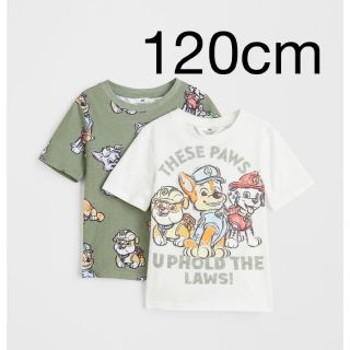 エイチアンドエム(H&M)のH&M プリントTシャツ　パウパトロール　２枚セット(Tシャツ/カットソー)