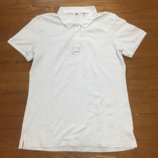 ユニクロ(UNIQLO)の白 ポロシャツ UNIQLO(ポロシャツ)