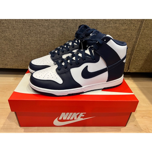 NIKE DUNK HIGH CHAMPIONSHIP NAVY 27.5cm