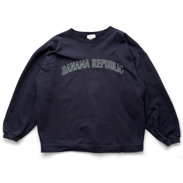 Banana Republic(バナナリパブリック)の在原みゆ紀着用｜90s Banana Republic スウェットシャツ XL メンズのトップス(スウェット)の商品写真