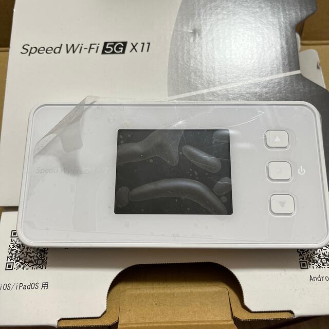 speed wifi 5G X11スマートフォン/携帯電話