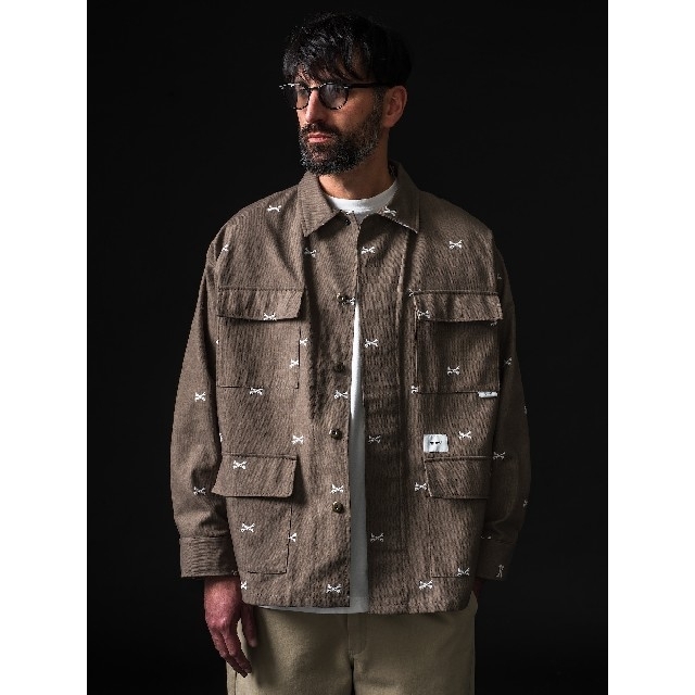 Wtaps   WTAPS SS JUNGLE  LS SHIRT BLACKの通販 by gorila