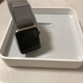 アップル(Apple)のアップル Apple Watch 38mm ミラネーゼループ(その他)