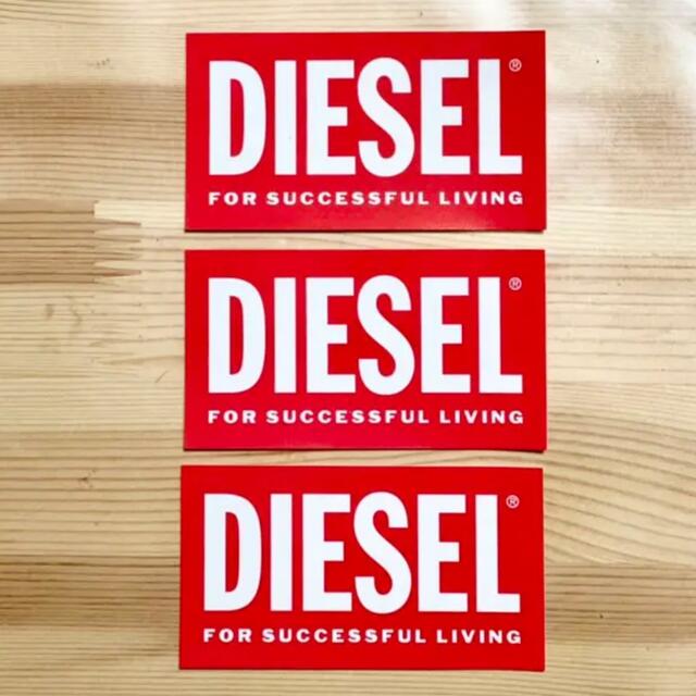 DIESEL(ディーゼル)のDIESEL 非売品　ステッカー3枚セット エンタメ/ホビーのコレクション(ノベルティグッズ)の商品写真