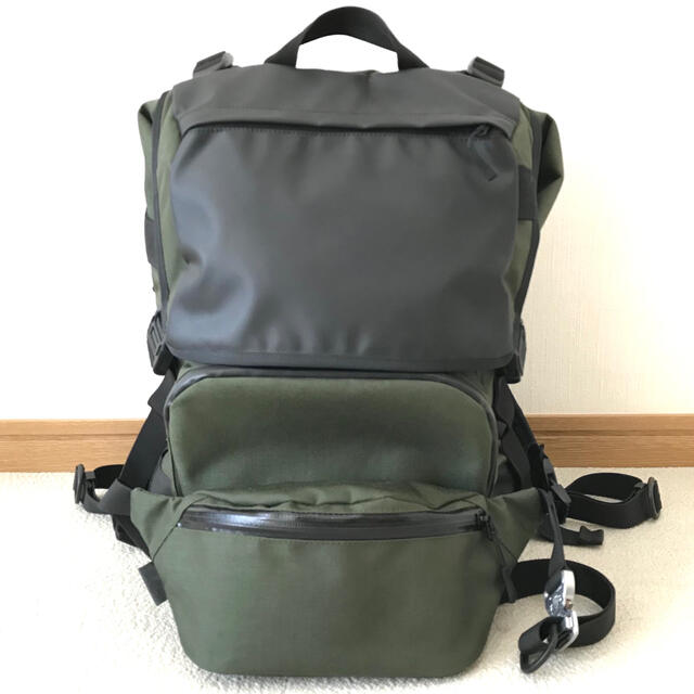 BAGJACK(バッグジャック)のbagjack NXL rucksack OC Olive model メンズのバッグ(バッグパック/リュック)の商品写真