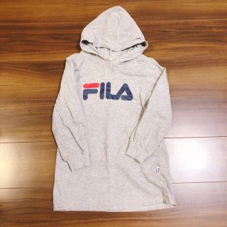 フィラ(FILA)の新品 未使用品 FILA パーカーワンピース(Tシャツ/カットソー)