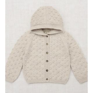 キャラメルベビー&チャイルド(Caramel baby&child )のmisha and puff hoodedpopcorncardigan7-8(ニット)