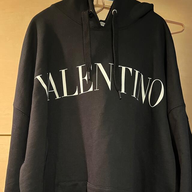 VALENTINO プリント　コットン　スウェット　シャツ　パーカー　xs