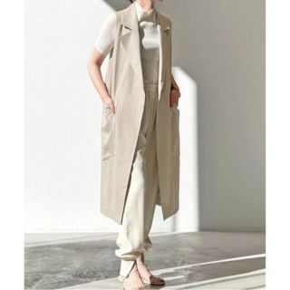 アパルトモンドゥーズィエムクラス(L'Appartement DEUXIEME CLASSE)のWool Long Vest 2022 アパルトモン(ベスト/ジレ)