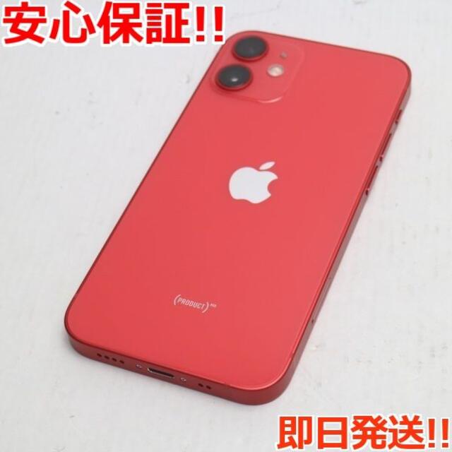 iPhone(アイフォーン)の新品同様 SIMフリー iPhone12 mini 64GB  レッド スマホ/家電/カメラのスマートフォン/携帯電話(スマートフォン本体)の商品写真