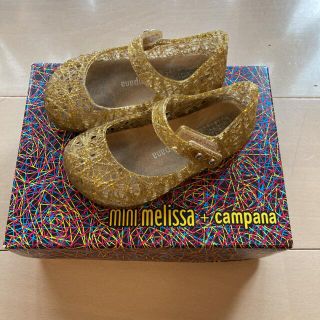 メリッサ(melissa)のミニメリッサ　カンパーナ　こども用サンダル(4/30まで出品)(サンダル)