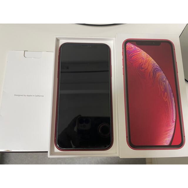 iPhone XR 128GB RED SIMフリー