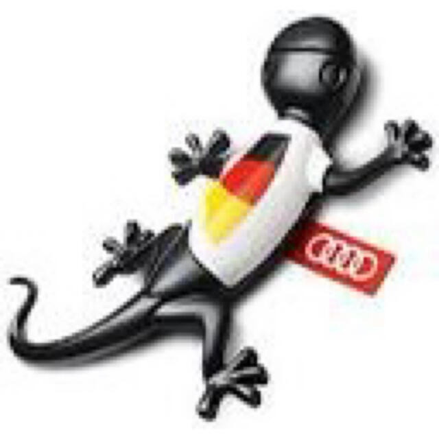 Audi 純正 ゲッコー 限定モデル エアフレッシュナー (ドイツ/スパイシー) 自動車/バイクの自動車(車内アクセサリ)の商品写真