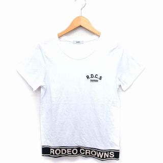 ロデオクラウンズワイドボウル(RODEO CROWNS WIDE BOWL)のロデオクラウンズワイドボウル RCWB カットソー Tシャツ ロゴ刺繍 半袖(カットソー(半袖/袖なし))