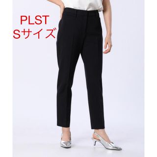 プラステ(PLST)のほぼ新品＊ブランド定番 PLST＊定番ネイビー×ウォームリザーブスティックパンツ(カジュアルパンツ)