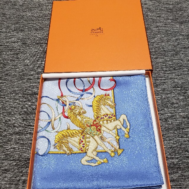 エルメス(Hermes) カレ90 シルク スカーフ ルナ パーク