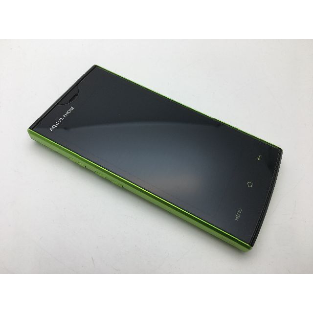 SHARP(シャープ)のsoftbank AQUOS PHONE 103SH グリーン◆美品◆360 スマホ/家電/カメラのスマートフォン/携帯電話(スマートフォン本体)の商品写真