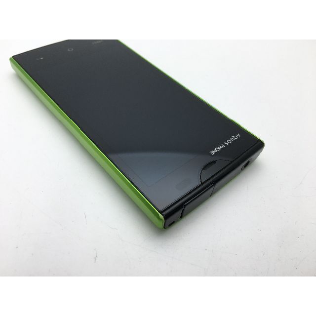 SHARP(シャープ)のsoftbank AQUOS PHONE 103SH グリーン◆美品◆360 スマホ/家電/カメラのスマートフォン/携帯電話(スマートフォン本体)の商品写真