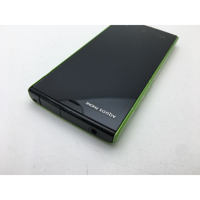 SHARP(シャープ)のsoftbank AQUOS PHONE 103SH グリーン◆美品◆360 スマホ/家電/カメラのスマートフォン/携帯電話(スマートフォン本体)の商品写真