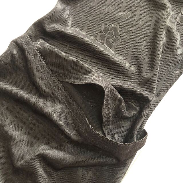 【新品未使用】ボディスーツ　ブラック　Lサイズ レディースの下着/アンダーウェア(その他)の商品写真