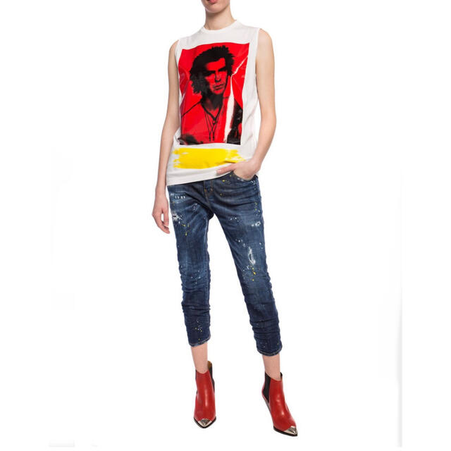 トップス新品❤️DSQUARED2ディースクエアード/ノースリーブカットソー