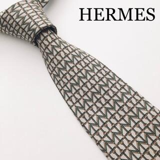 エルメス(Hermes)のHERMES エルメス ネクタイ フランス 高級 矢印 ビジネス 高級(ネクタイ)