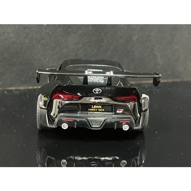 スープラトヨタ TOYOTA 1/24 ミニカー ブラック 黒 SUPRA 7