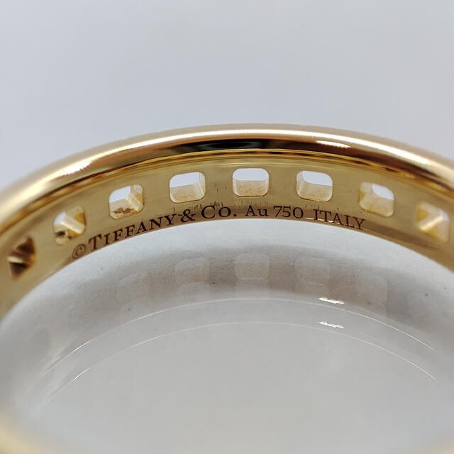 新品仕上げ済 Tiffany Tトゥルー ナロー リング 750 ジュウル