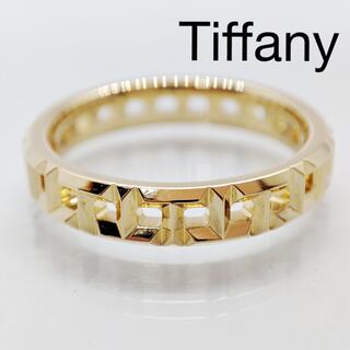 ティファニー(Tiffany & Co.)の新品仕上げ済　Tiffany Tトゥルー　ナロー  リング 750 ジュウル(リング(指輪))