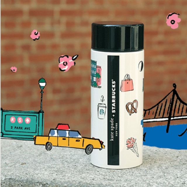 タンブラ kate spade New York Cityscape 355ml