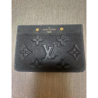 ルイヴィトン(LOUIS VUITTON)のルイヴィトン　ポルトカルト　サーンプル　カードケース　名刺入れ　黒　新品未使用(名刺入れ/定期入れ)