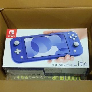 ニンテンドースイッチ(Nintendo Switch)のNintendo Switch NINTENDO SWITCH LITE ブルー(携帯用ゲーム機本体)