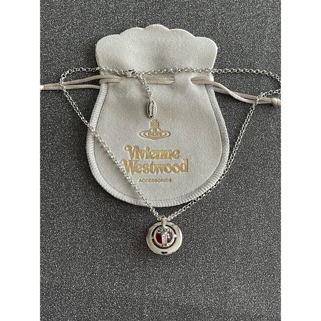 Vivienne Westwood - 定番ネックレス 刻印あり ルビーシルバーの通販 by 海の花's shop｜ヴィヴィアンウエストウッド